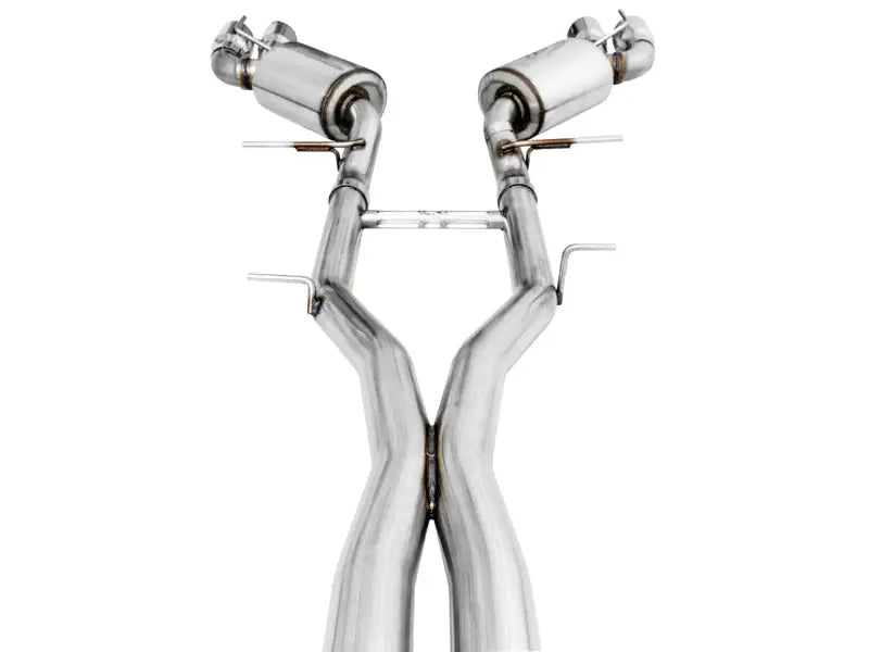 AWE Tuning 16-19 Chevy Camaro SS Res Cat-Back Exhaust -Touring Edition (Quad Chrome Silver Tips) - Truck & Automotive