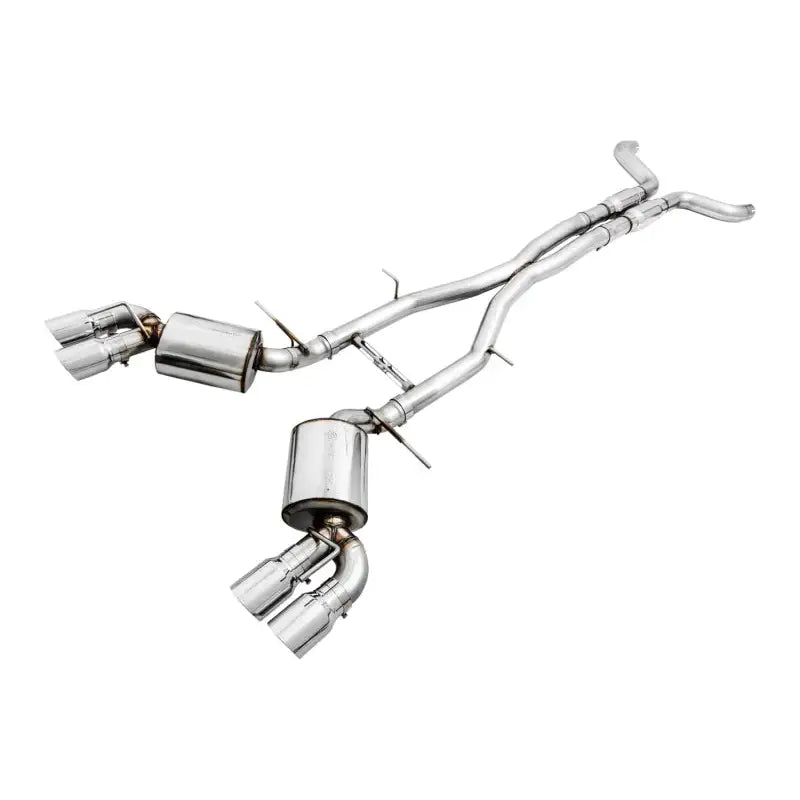 AWE Tuning 16-19 Chevy Camaro SS Res Cat-Back Exhaust -Touring Edition (Quad Chrome Silver Tips) - Truck & Automotive