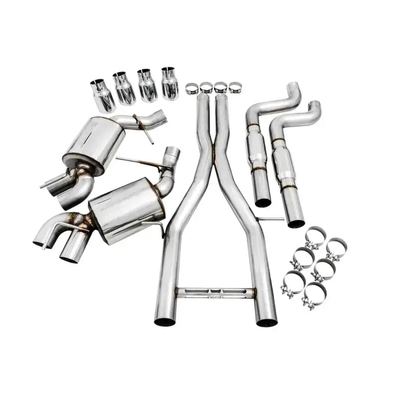 AWE Tuning 16-19 Chevy Camaro SS Res Cat-Back Exhaust -Touring Edition (Quad Chrome Silver Tips) - Truck & Automotive