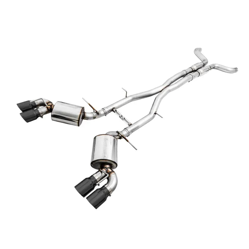 AWE Tuning 3015-43114 AWE Tuning 16-19 Chevy Camaro SS Res Cat-Back Exhaust -Touring Edition (Quad Diamond Black Tips)