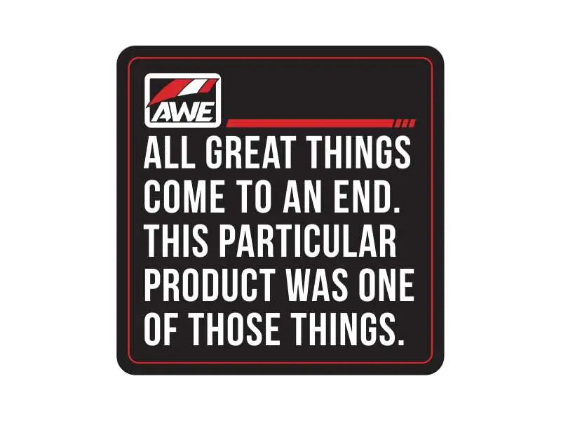 AWE Tuning 16-19 Chevy Camaro SS / ZL1 Resonated Conversion Kit 