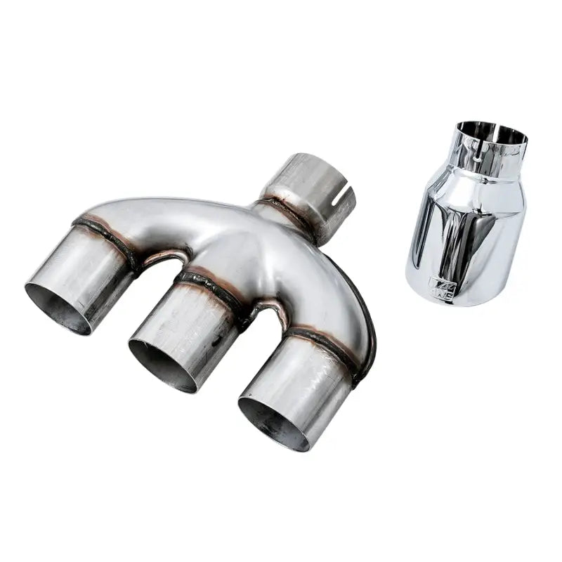 AWE Tuning 3810-52018 AWE Tuning 17-20 Honda Civic Si 1.5L Turbo Triple Tip Conversion Kit - Chrome Silver Tip