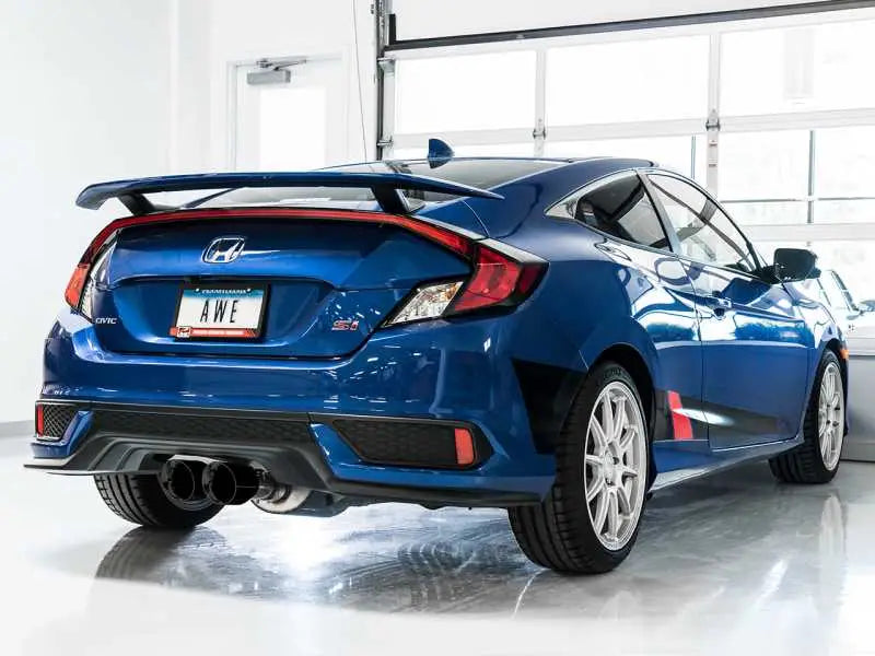 AWE Tuning 17+ Honda Civic SI 1.5L / Type R 2.0L Turbo Dual Tip Conversion Kit 