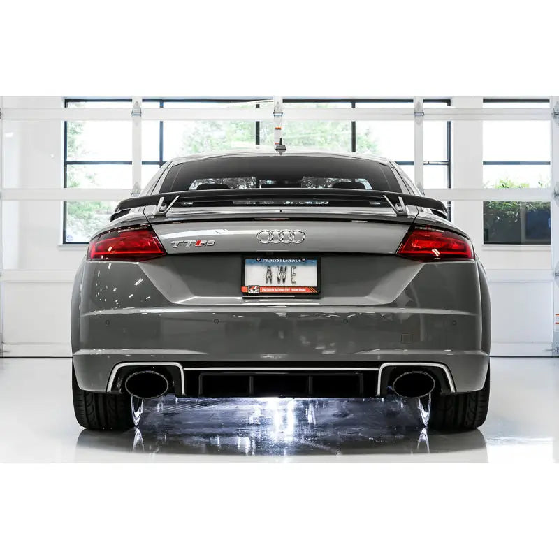 AWE Tuning 3025-33032 AWE Tuning 18-19 Audi TT RS 2.5L Turbo Coupe 8S/MK3 SwitchPath Exhaust w/Diamond Black RS-Style Tips