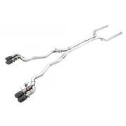 AWE Tuning 3025-43066 AWE Tuning 18-19 BMW F90 M5 SwitchPatch Cat-Back Exhaust- Black Diamond Tips