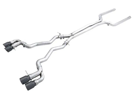 AWE Tuning AWE Tuning 18-19 BMW M5 (F90) 4.4T AWD Cat-back Exhaust - Track Edition (Diamond Black Tips)