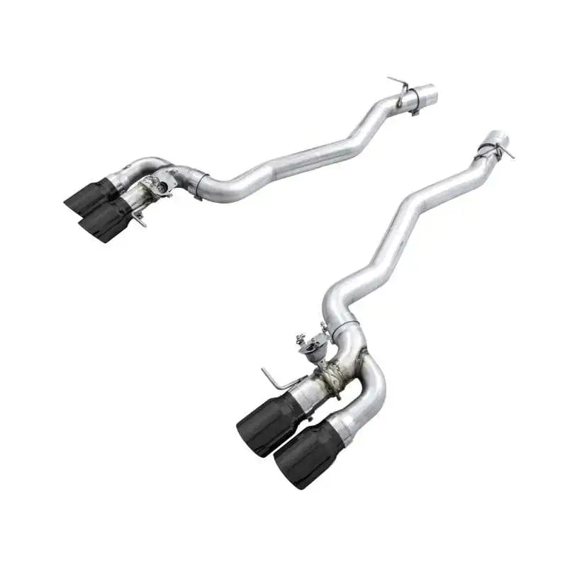 AWE Tuning 18-19 BMW M5 (F90) 4.4T AWD Cat-back Exhaust - Track Edition (Diamond Black Tips) 