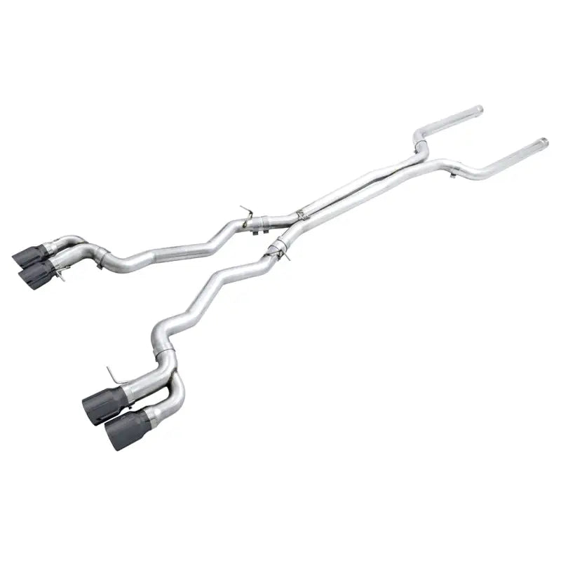 AWE Tuning 3020-43078 AWE Tuning 18-19 BMW M5 (F90) 4.4T AWD Cat-back Exhaust - Track Edition (Diamond Black Tips)