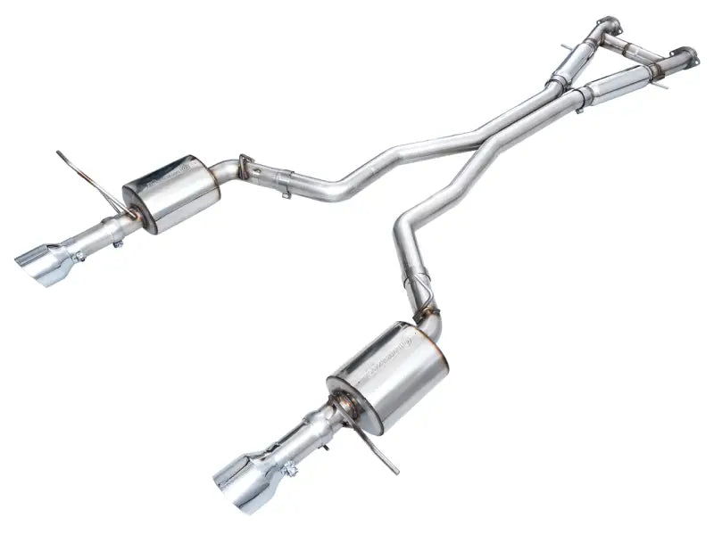 AWE Tuning 18-23 Dodge Durango SRT & Hellcat Touring Edition Exhaust - Chrome Silver Tips - Truck Automotive