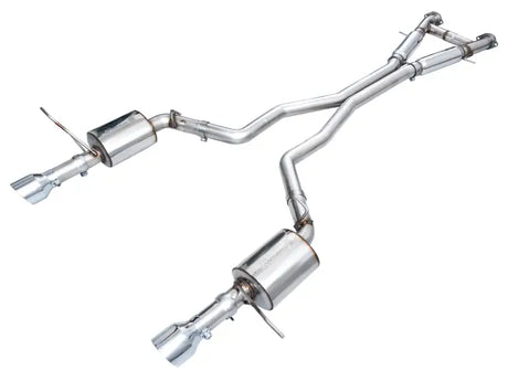 AWE Tuning 18-23 Dodge Durango SRT & Hellcat Touring Edition Exhaust - Chrome Silver Tips - Truck Automotive