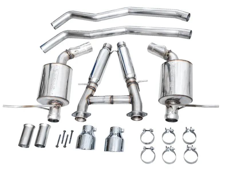 AWE Tuning 18-23 Dodge Durango SRT & Hellcat Touring Edition Exhaust - Chrome Silver Tips - Truck Automotive