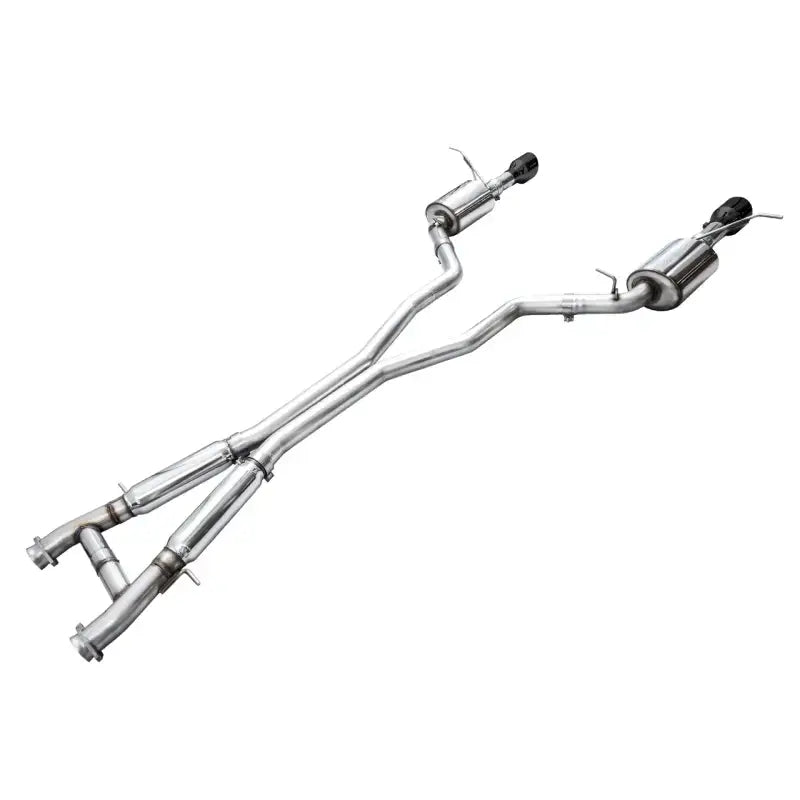 AWE Tuning 18-23 Dodge Durango SRT & Hellcat Touring Edition Exhaust - Diamond Black Tips - Truck Automotive