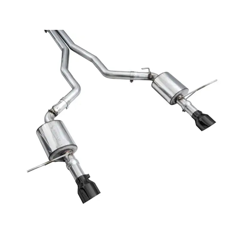 AWE Tuning 18-23 Dodge Durango SRT & Hellcat Touring Edition Exhaust - Diamond Black Tips - Truck Automotive
