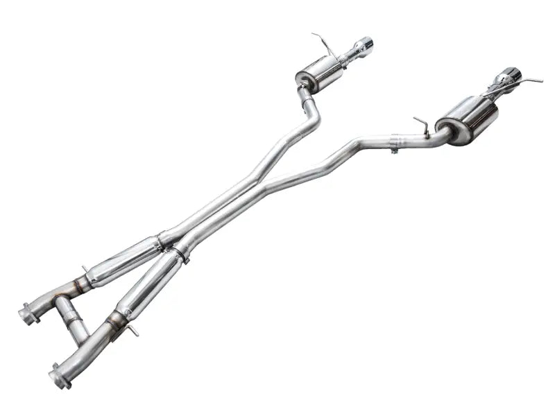 AWE Tuning 18-23 Dodge Durango SRT & Hellcat Touring Edition Exhaust - Chrome Silver Tips - Truck Automotive
