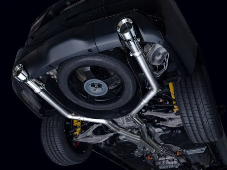 AWE Tuning 18-23 Dodge Durango SRT & Hellcat Track Edition Exhaust - Chrome Silver Tips - Truck Automotive