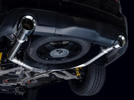 AWE Tuning 18-23 Dodge Durango SRT & Hellcat Track Edition Exhaust - Chrome Silver Tips - Truck Automotive