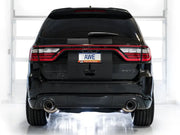 AWE Tuning 18-23 Dodge Durango SRT & Hellcat Track Edition Exhaust - Chrome Silver Tips - Truck Automotive