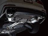 Polished stainless steel exhaust for AWE Tuning 19-23 Audi C8 S6 S7 touring edition