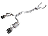 Stainless steel Touring Edition Exhaust with black tips for Audi C8 S6/S7 by AWE Tuning