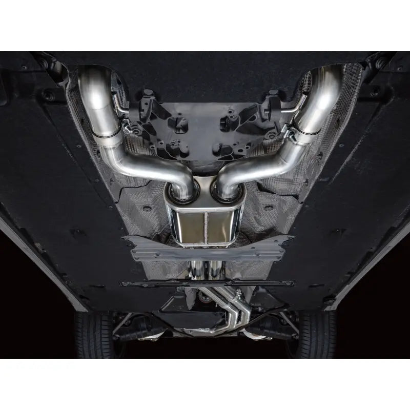 AWE Tuning Truck & Automotive: AWE Tuning 19-23 Audi C8 S6/S7 2.9T V6 AWD Track Edition Exhaust - Chrome Silver Tips