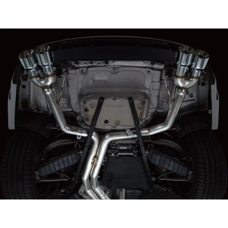 AWE Tuning Truck & Automotive: AWE Tuning 19-23 Audi C8 S6/S7 2.9T V6 AWD Track Edition Exhaust - Chrome Silver Tips