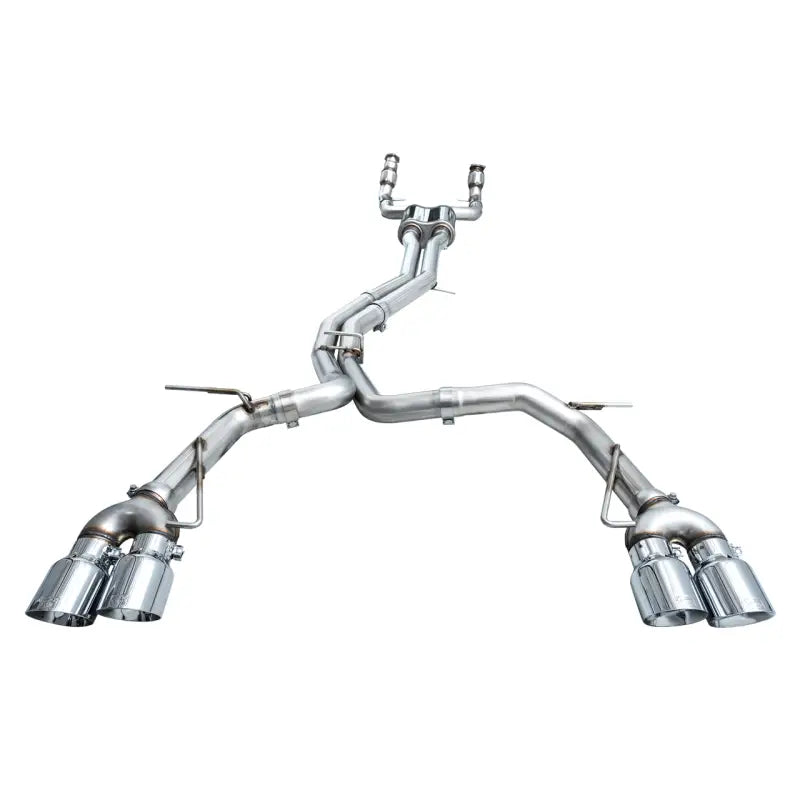 AWE Tuning Truck & Automotive: AWE Tuning 19-23 Audi C8 S6/S7 2.9T V6 AWD Track Edition Exhaust - Chrome Silver Tips