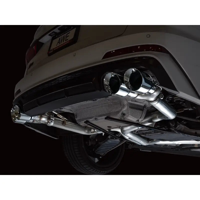 AWE Tuning Truck & Automotive: AWE Tuning 19-23 Audi C8 S6/S7 2.9T V6 AWD Track Edition Exhaust - Chrome Silver Tips