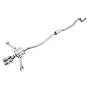 AWE Tuning 3015-32108 AWE Tuning 2016+ Honda Civic Si Touring Edition Exhaust w/Front Pipe & Dual Chrome Silver Tips