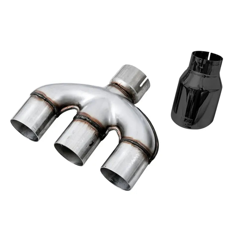 AWE 3020-53010 AWE Tuning 2016+ Honda Civic Si Track Edition Exhaust w/Front Pipe & Triple Diamond Black Tips