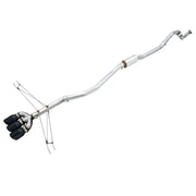 AWE 3020-53010 AWE Tuning 2016+ Honda Civic Si Track Edition Exhaust w/Front Pipe & Triple Diamond Black Tips