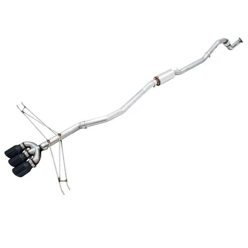 AWE 3020-53010 AWE Tuning 2016+ Honda Civic Si Track Edition Exhaust w/Front Pipe & Triple Diamond Black Tips