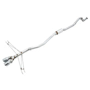 AWE Tuning 3020-32052 AWE Tuning 2016+ Honda Civic Si Track Edition Exhaust w/Front Pipe & Dual Chrome Silver Tips
