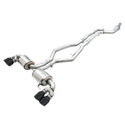 AWE Tuning 3015-43156 AWE Tuning 2019+ BMW M340i (G20) Non-Resonated Touring Edition Exhaust - Quad Diamond Black Tips