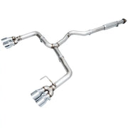 AWE Tuning 3020-42979 AWE Tuning 2022+ VB Subaru WRX Track Edition Exhaust - Chrome Silver Tips