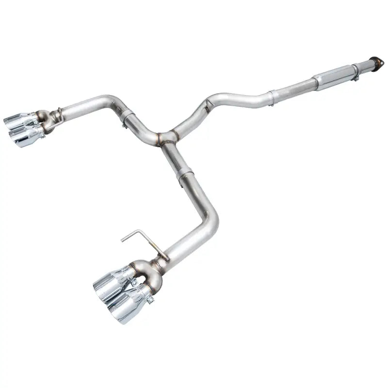 AWE Tuning 3020-42979 AWE Tuning 2022+ VB Subaru WRX Track Edition Exhaust - Chrome Silver Tips