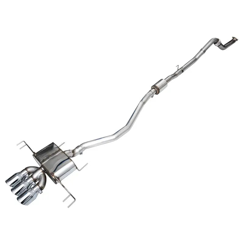 AWE Tuning 3015-52287 AWE Tuning 2023 Honda Civic Type R FL5 Touring Edition Exhaust w/ Triple Chrome Silver Tips