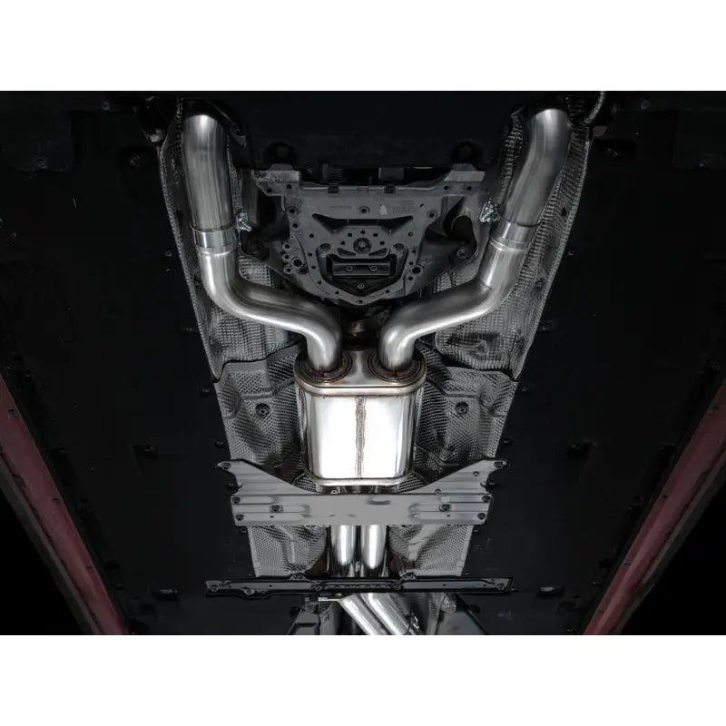 AWE Tuning 3025-33776 AWE Tuning 21-23 Audi C8 RS6/RS7 SwitchPath Cat-back Exhaust - Diamond Black Tips