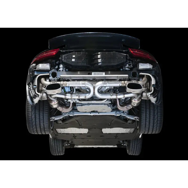 AWE Tuning 3015-11020 AWE Tuning 991 Carrera Performance Exhaust - Use Stock Tips