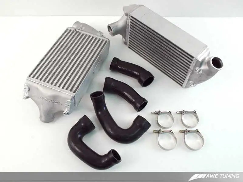 AWE Tuning AWE Tuning 997TT/GT2 Performance Intercoolers - Black Hoses