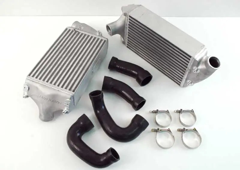 AWE Tuning 997TT/GT2 Performance Intercoolers - Black Hoses 