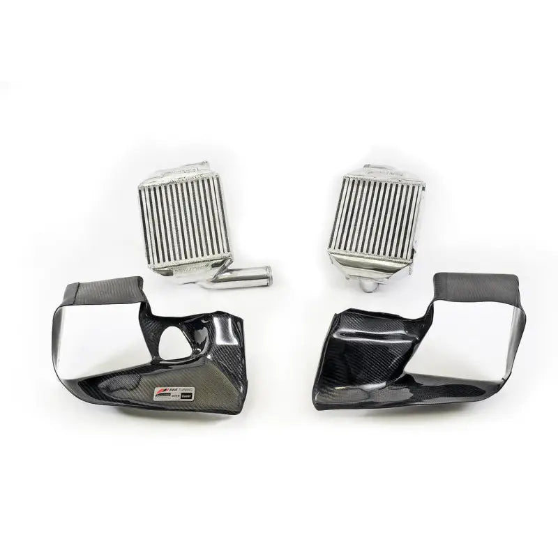 AWE Tuning 4510-11040 AWE Tuning Audi 2.7T Performance Intercooler Kit - w/Carbon Fiber Shrouds