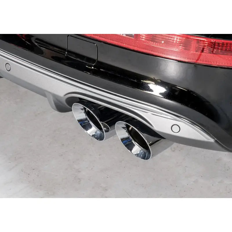 AWE Tuning 3015-42052 AWE Tuning Audi 8R SQ5 Touring Edition Exhaust - Quad Outlet Chrome Silver Tips