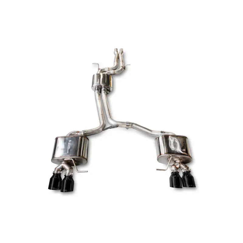 AWE Tuning 3015-43056 AWE Tuning Audi 8R SQ5 Touring Edition Exhaust - Quad Outlet Diamond Black Tips