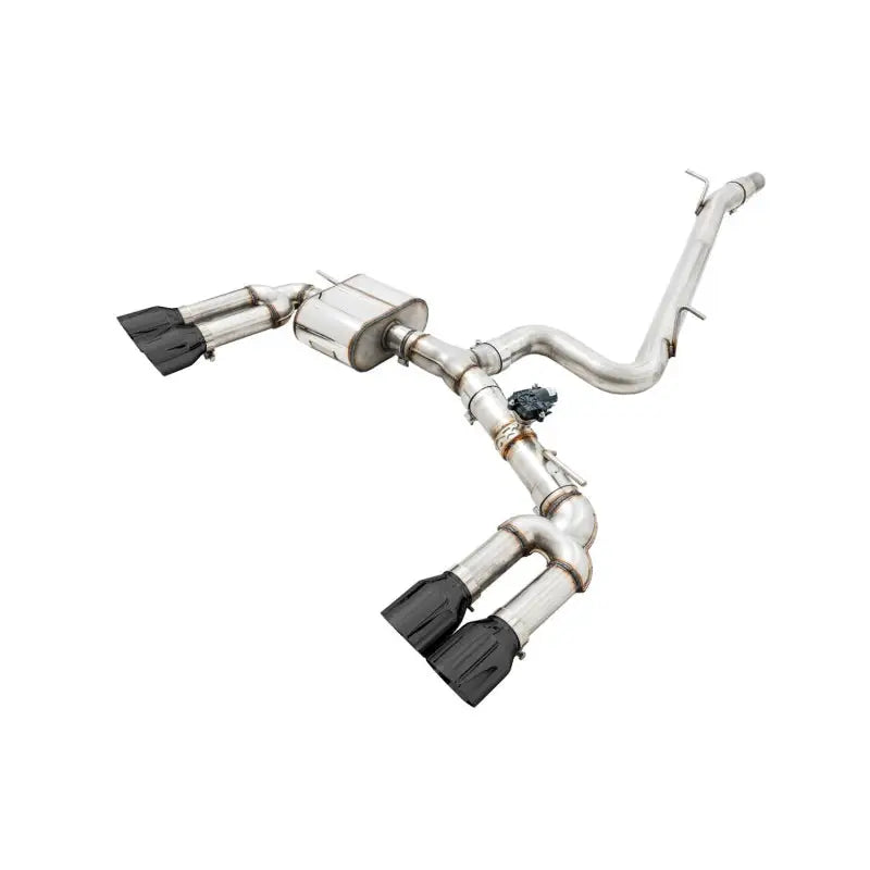 AWE Tuning 3025-43072 AWE Tuning Audi 8V S3 SwitchPath Exhaust w/Diamond Black Tips 102mm