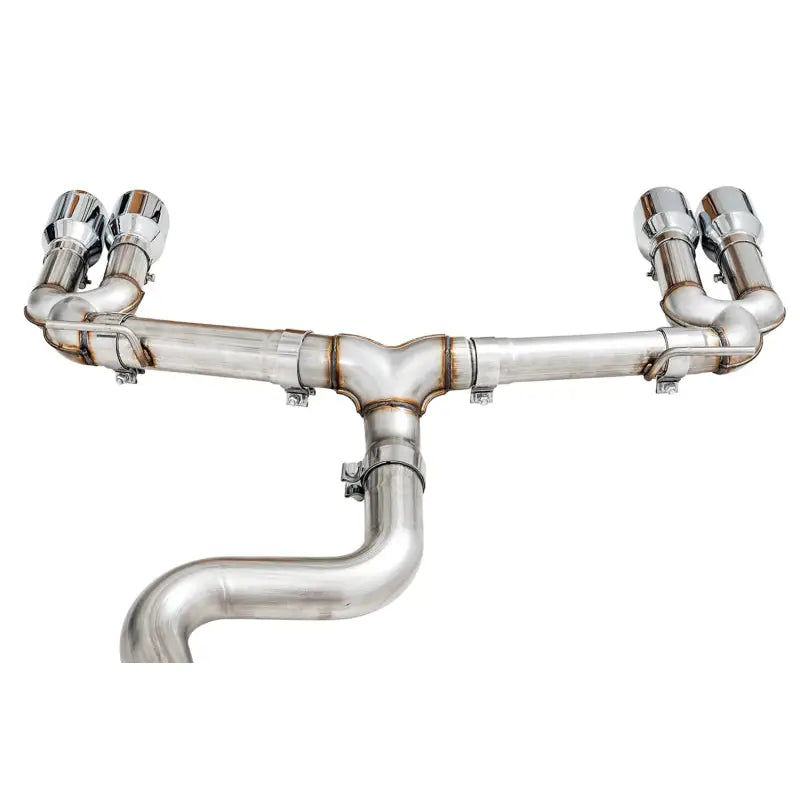 AWE Tuning 3015-42142 AWE Tuning Audi 8V S3 Track Edition Exhaust w/Chrome Silver Tips 102mm