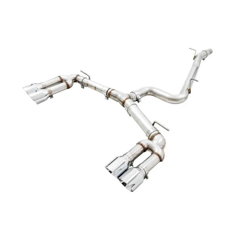 AWE Tuning 3015-42142 AWE Tuning Audi 8V S3 Track Edition Exhaust w/Chrome Silver Tips 102mm