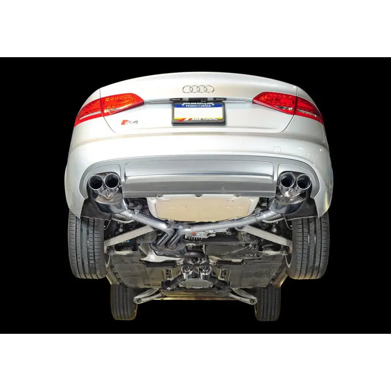 AWE Tuning 3010-43012 AWE Tuning Audi B8.5 S4 3.0T Touring Edition Exhaust System - Diamond Black Tips (102mm)