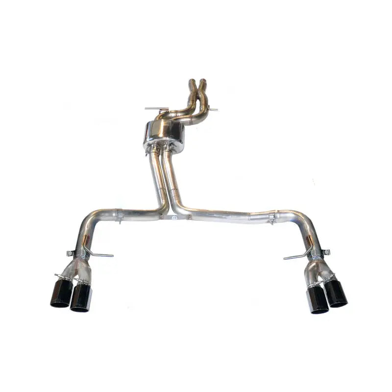 AWE Tuning 3020-43026 AWE Tuning Audi B8.5 S4 3.0T Track Edition Exhaust - Diamond Black Tips (102mm)
