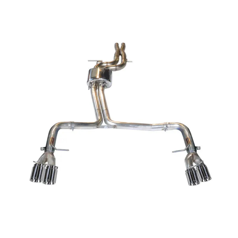 AWE Tuning 3010-42046 AWE Tuning Audi B8.5 S5 3.0T Track Edition Exhaust - Chrome Silver Tips (90mm)