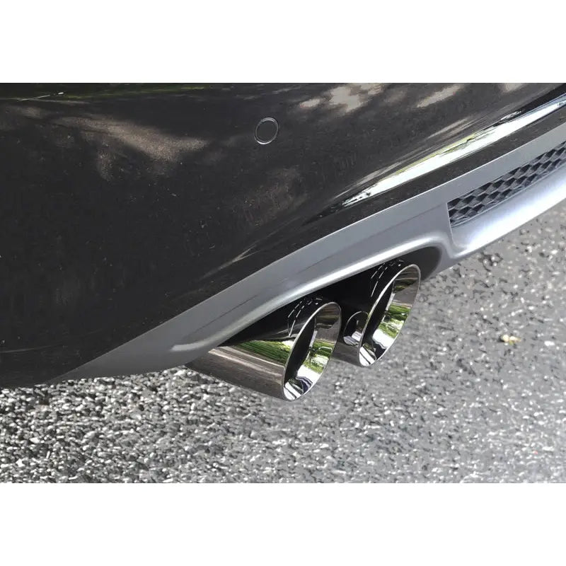 AWE Tuning 3015-22010 AWE Tuning Audi B8 A4 Touring Edition Exhaust - Single Side Polished Silver Tips